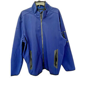 Field and Stream Mens NWOT Rain Jacket Fleece Lining Zip Up Camp Hunt Sz XL